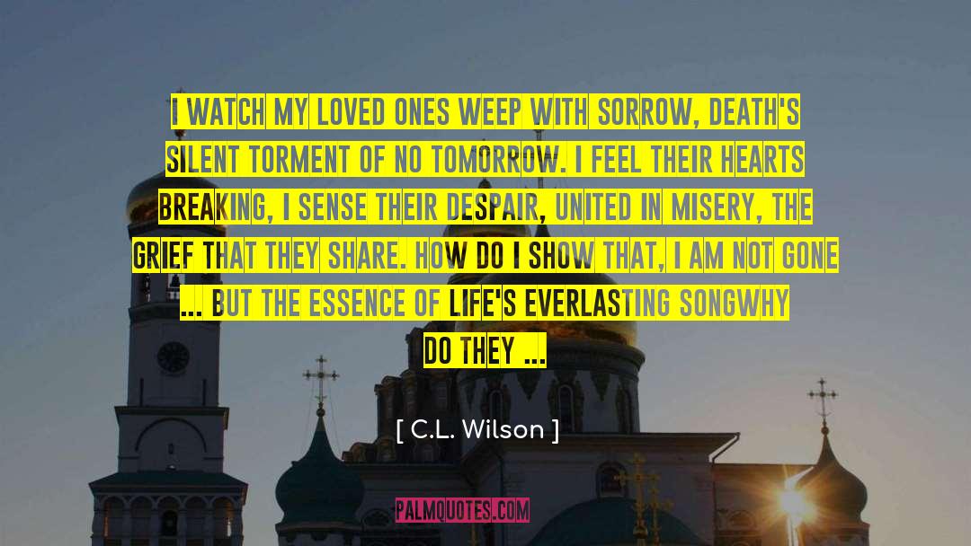 Requiem quotes by C.L. Wilson