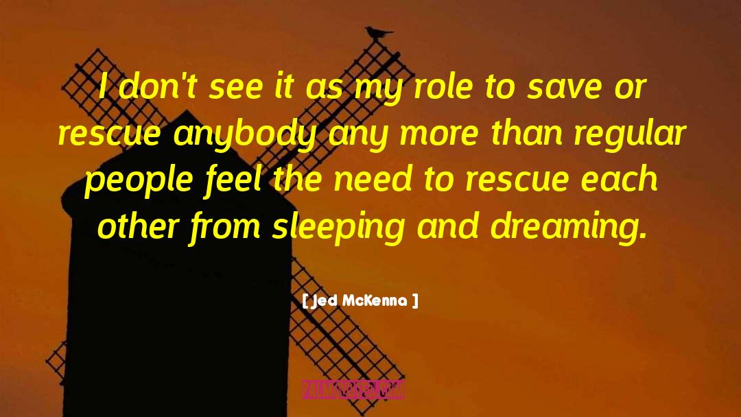 Rescue Or Kidnap quotes by Jed McKenna