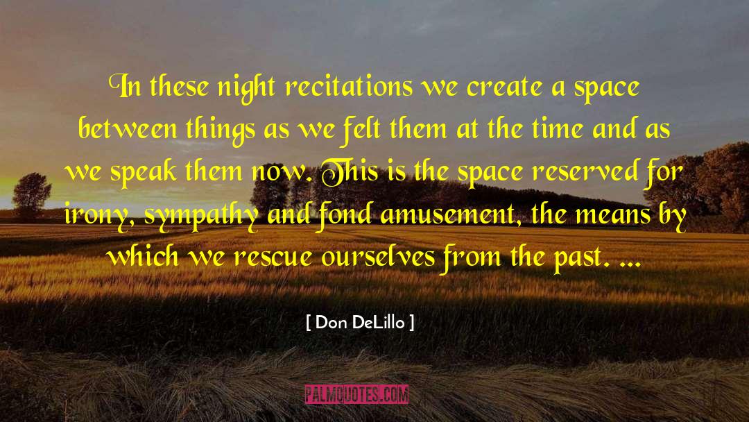 Rescue Yourself quotes by Don DeLillo