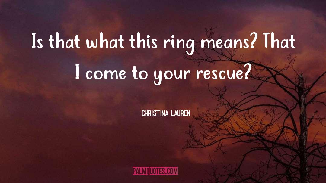 Rescue Yourself quotes by Christina Lauren