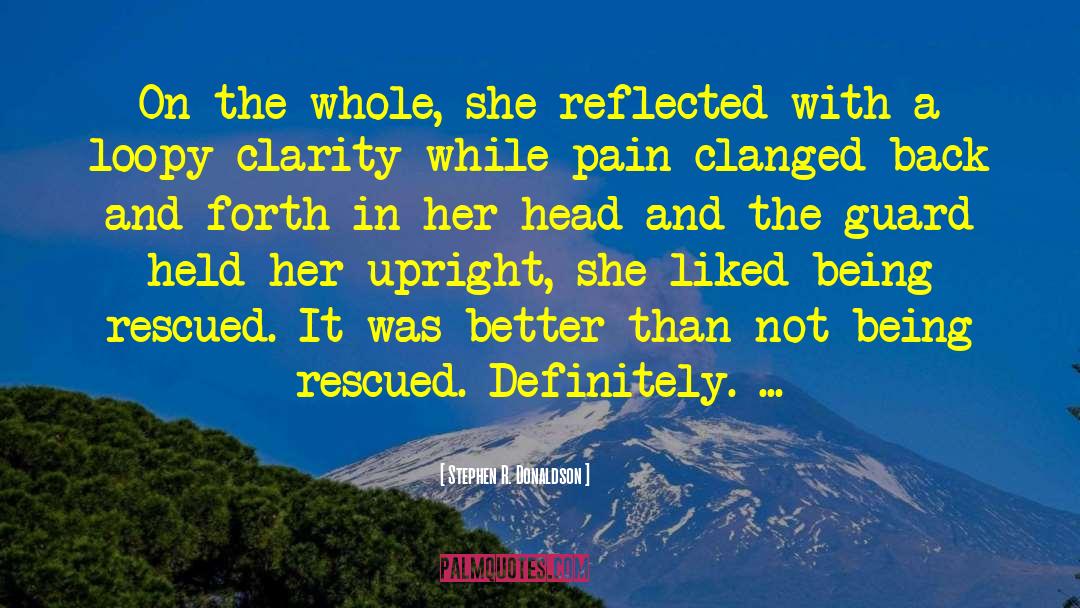 Rescued quotes by Stephen R. Donaldson