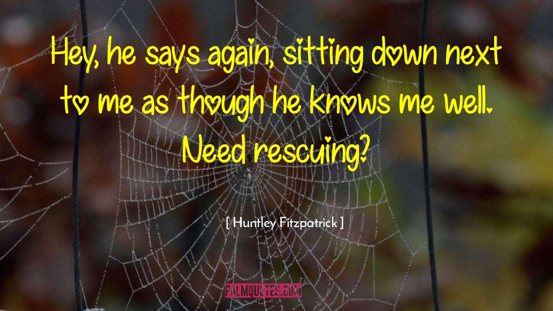 Rescuing Others quotes by Huntley Fitzpatrick