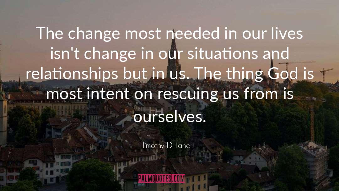 Rescuing quotes by Timothy D. Lane