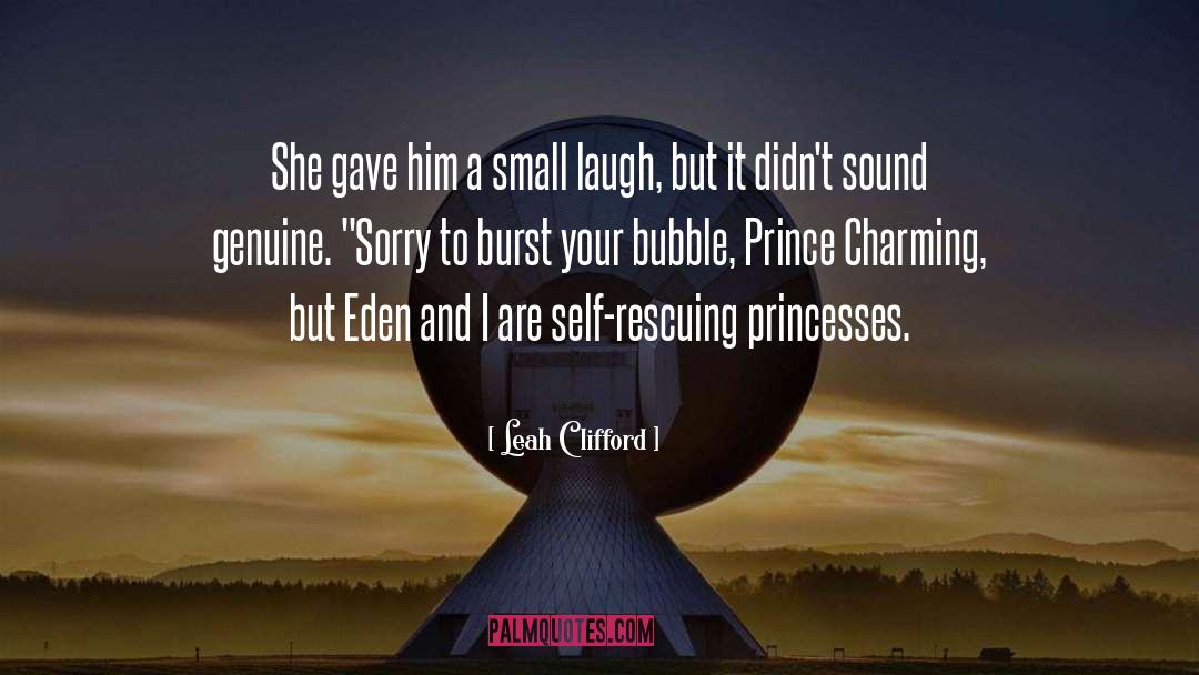 Rescuing quotes by Leah Clifford