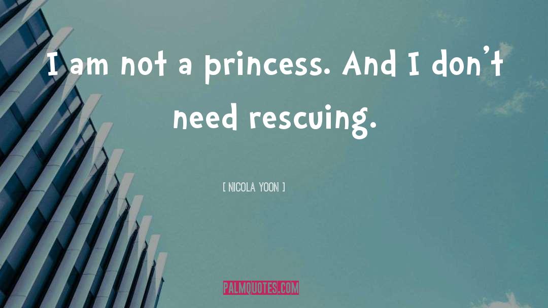 Rescuing quotes by Nicola Yoon