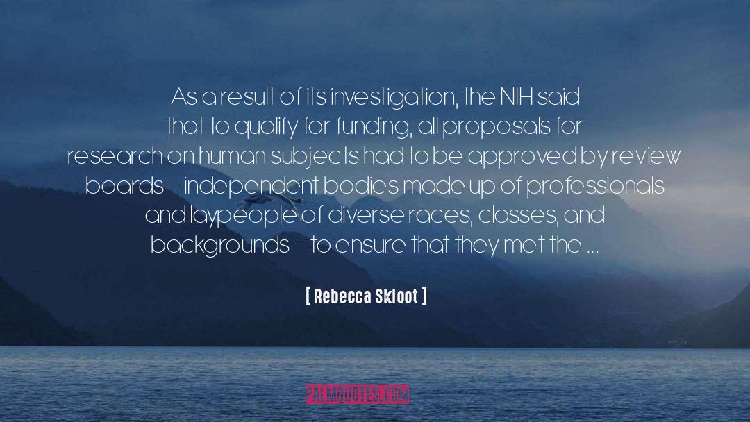 Research Misconduct quotes by Rebecca Skloot