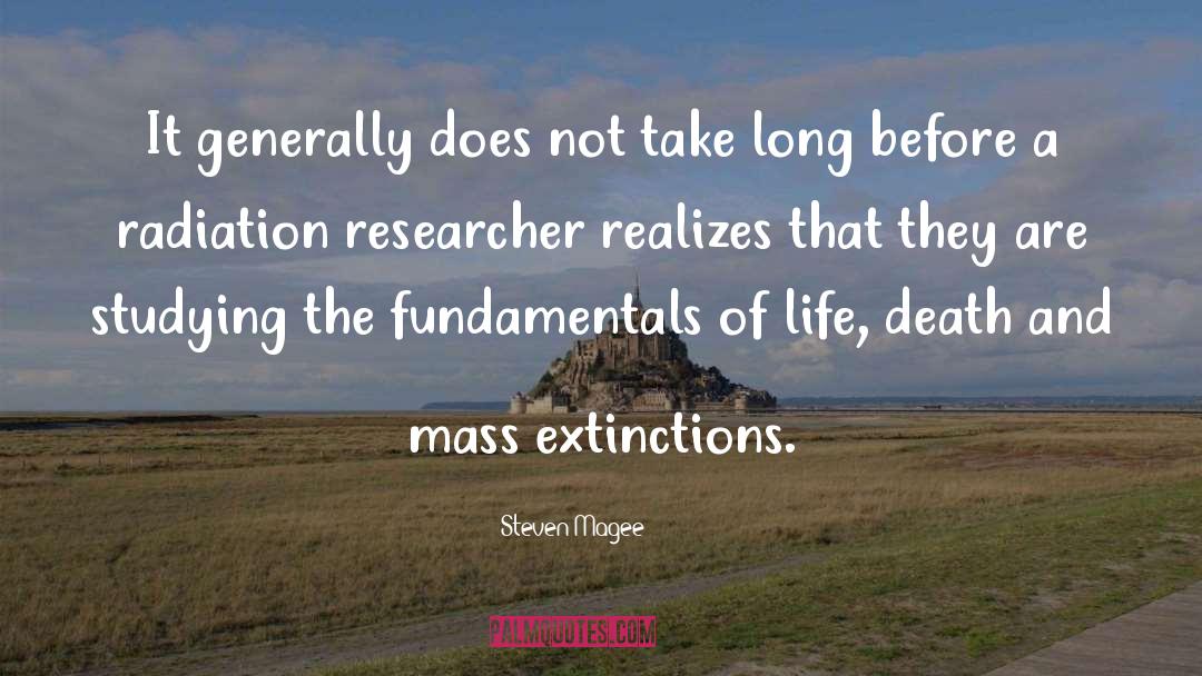 Researcher quotes by Steven Magee