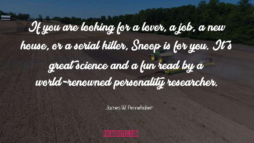 Researcher quotes by James W. Pennebaker