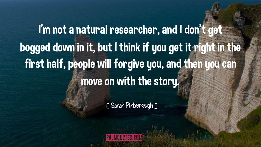 Researcher quotes by Sarah Pinborough