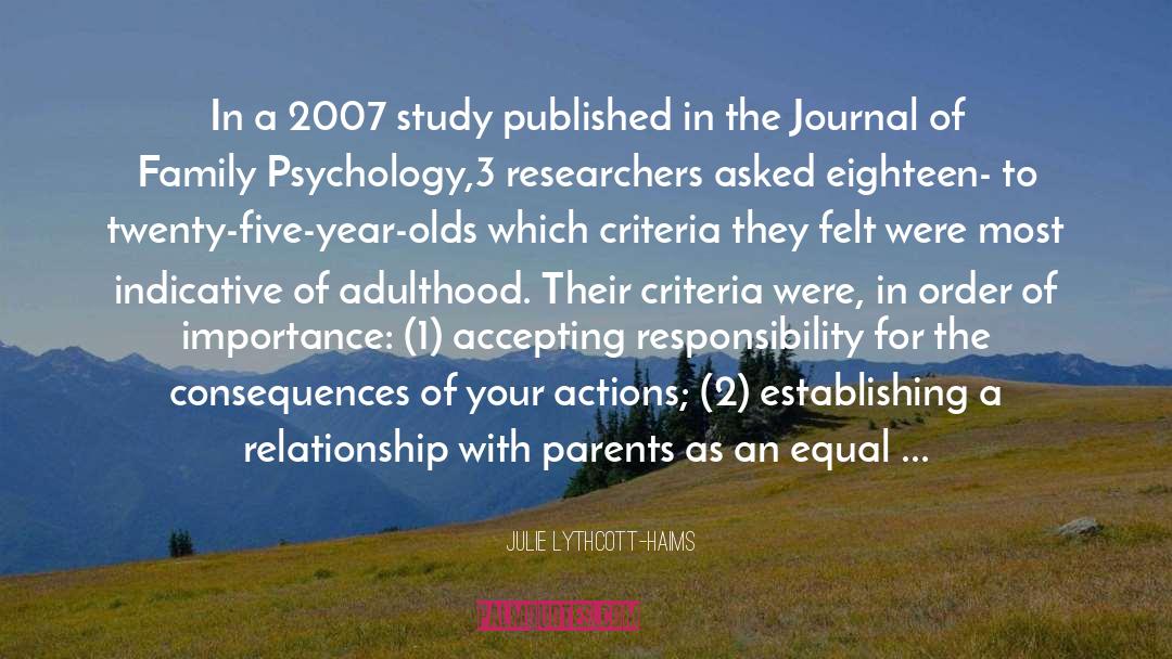 Researchers quotes by Julie Lythcott-Haims