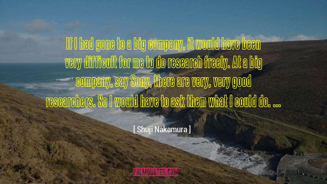 Researchers quotes by Shuji Nakamura