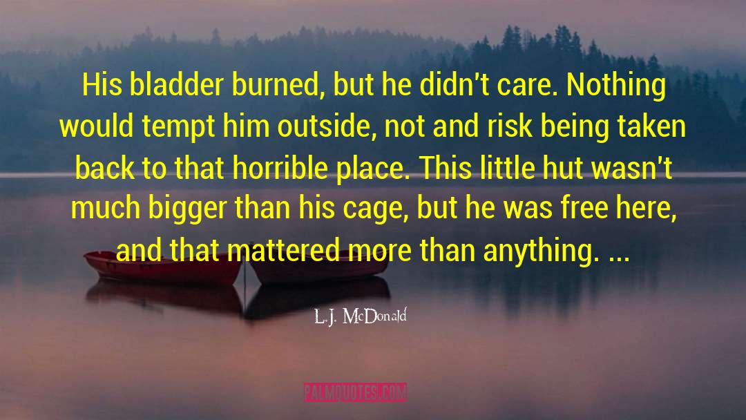 Resected Bladder quotes by L.J. McDonald