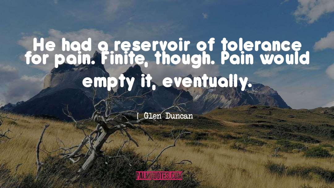 Reservoir quotes by Glen Duncan