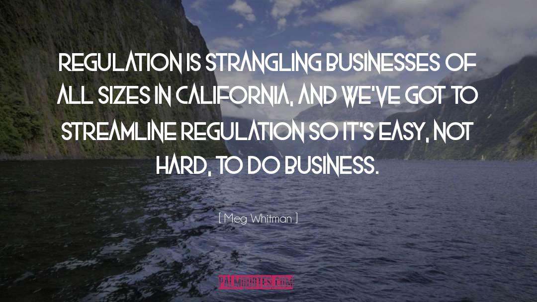 Reservoirs In California quotes by Meg Whitman