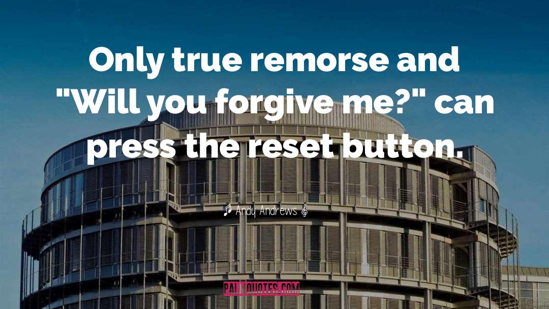 Reset Button quotes by Andy Andrews