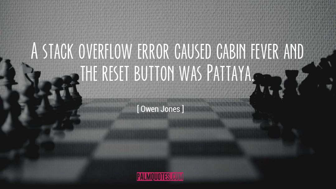 Reset Button quotes by Owen Jones