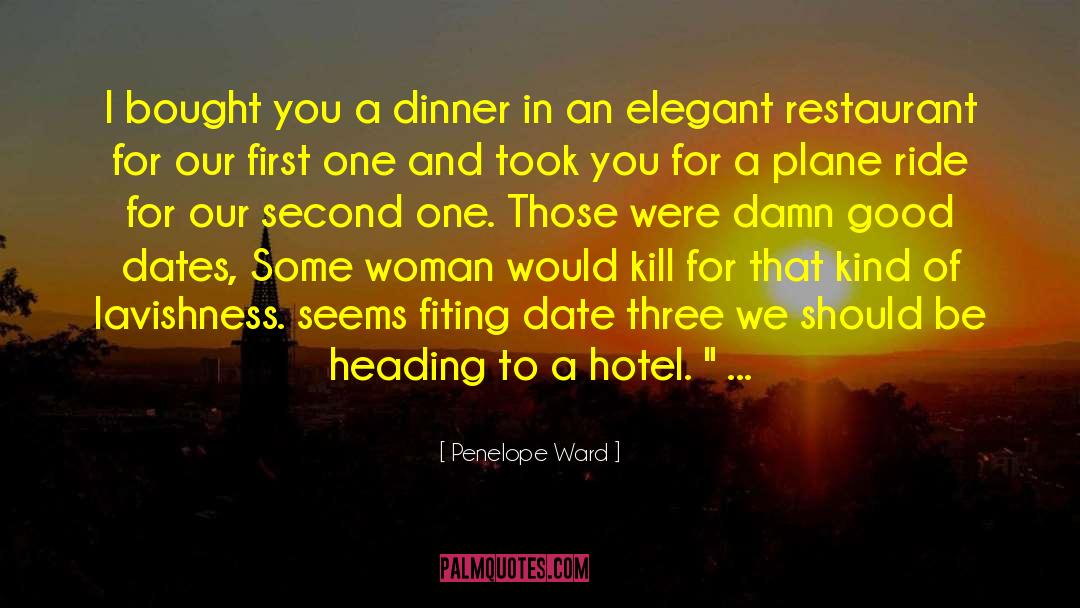 Resham Restaurant quotes by Penelope Ward