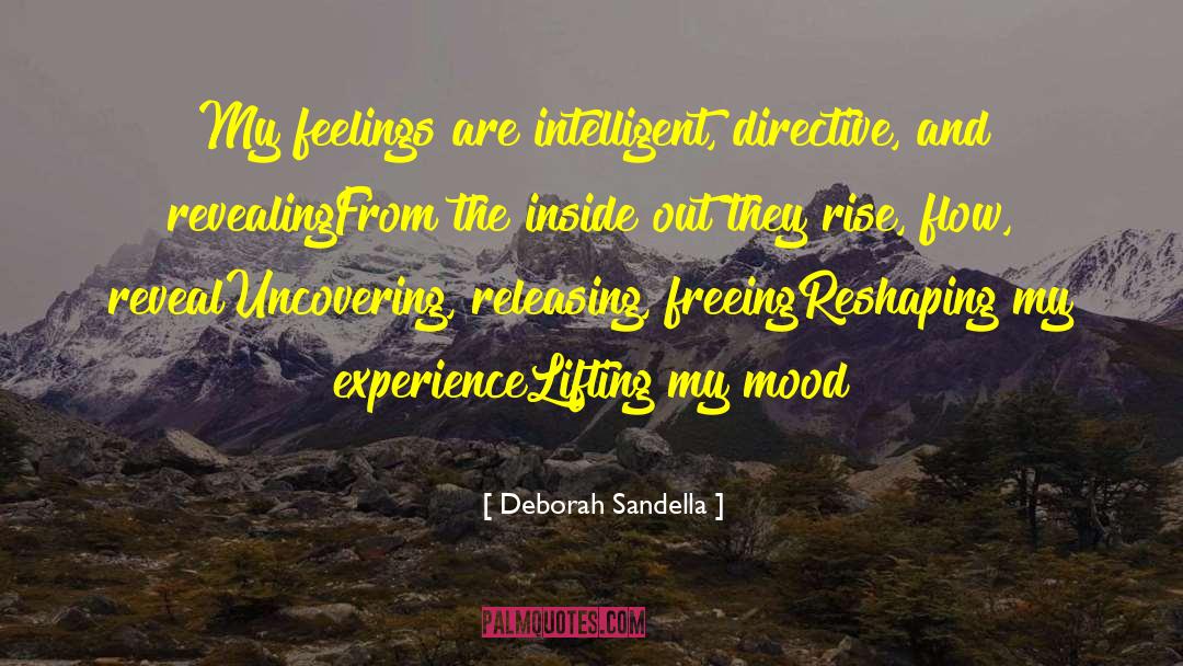 Reshaping quotes by Deborah Sandella