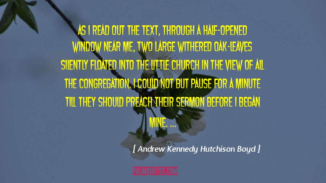 Reshetar Hutchison quotes by Andrew Kennedy Hutchison Boyd
