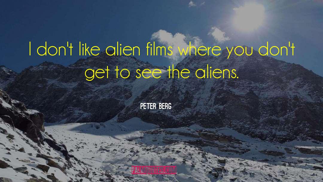 Resident Alien Sheriff quotes by Peter Berg