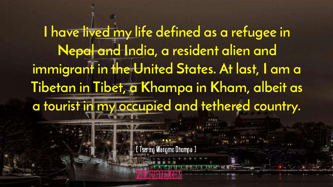 Resident Alien Sheriff quotes by Tsering Wangmo Dhompa