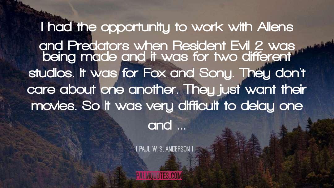Resident Evil Wiki Chris quotes by Paul W. S. Anderson