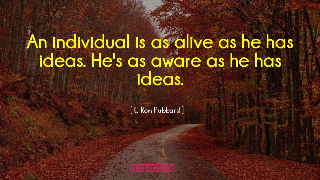 Residential Decorating Ideas quotes by L. Ron Hubbard