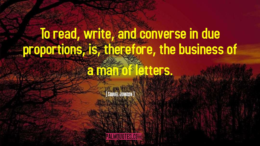 Resignation Letters quotes by Samuel Johnson