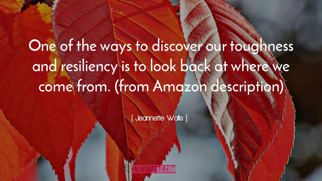 Resiliency quotes by Jeannette Walls