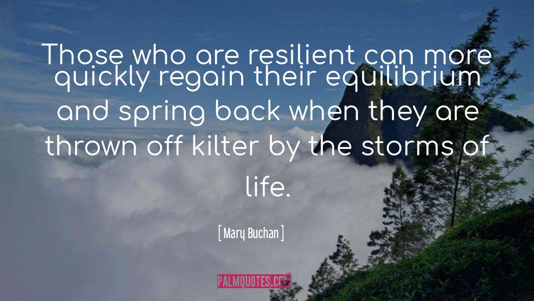 Resilient Girl quotes by Mary Buchan
