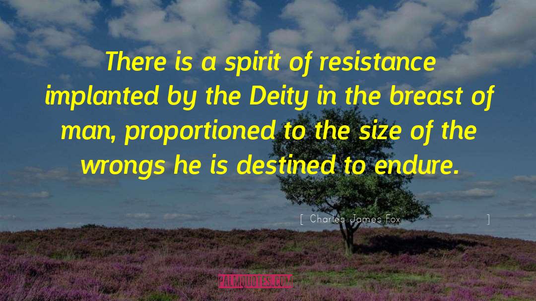 Resistance Reborn quotes by Charles James Fox