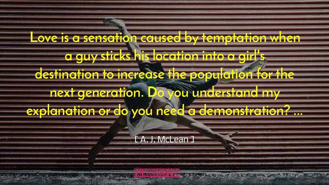 Resisting Temptation quotes by A. J. McLean