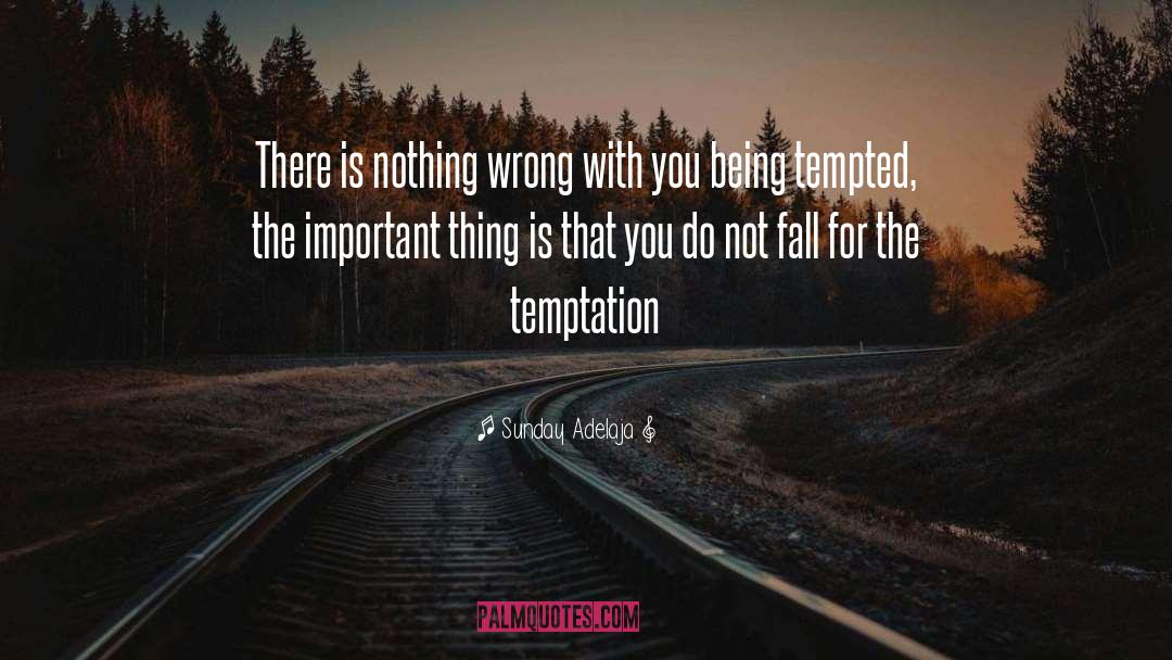 Resisting Temptation quotes by Sunday Adelaja