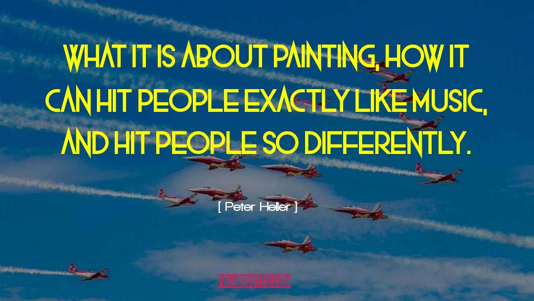 Resnikoff Painting quotes by Peter Heller