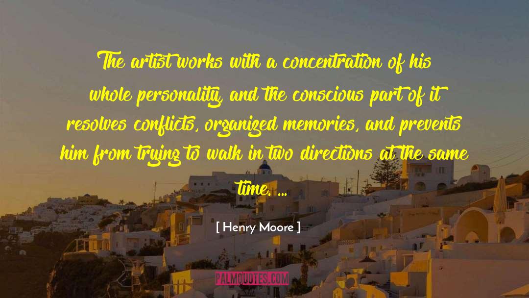 Resolves quotes by Henry Moore