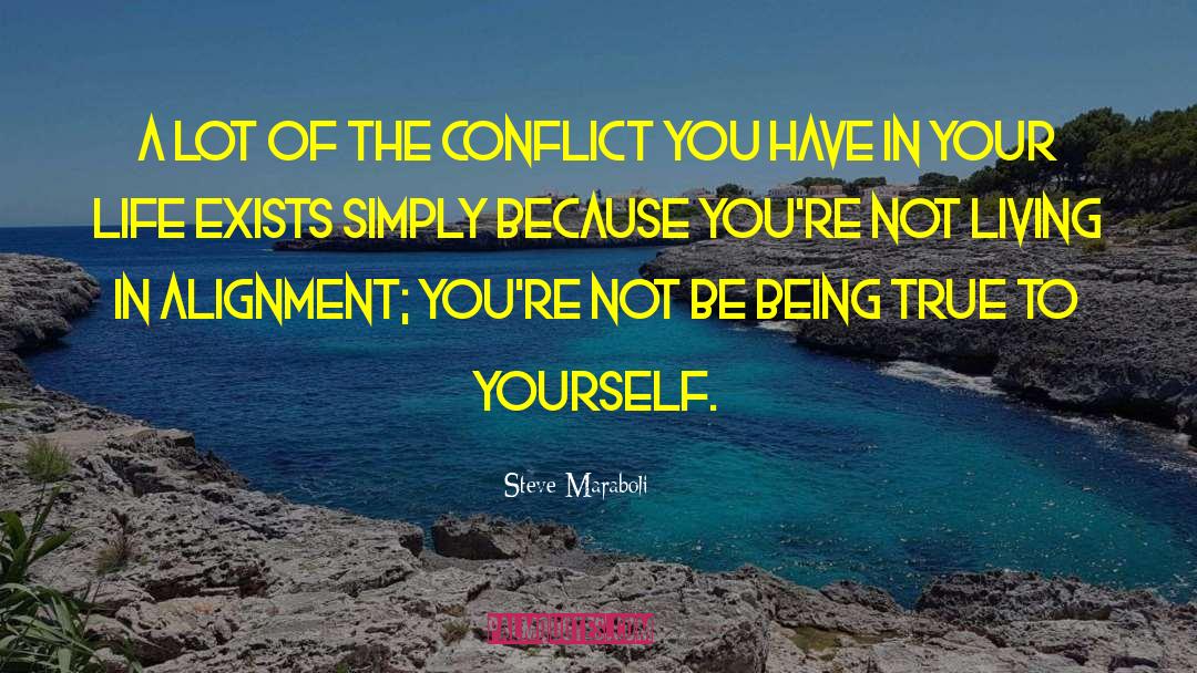Resolving Conflict quotes by Steve Maraboli