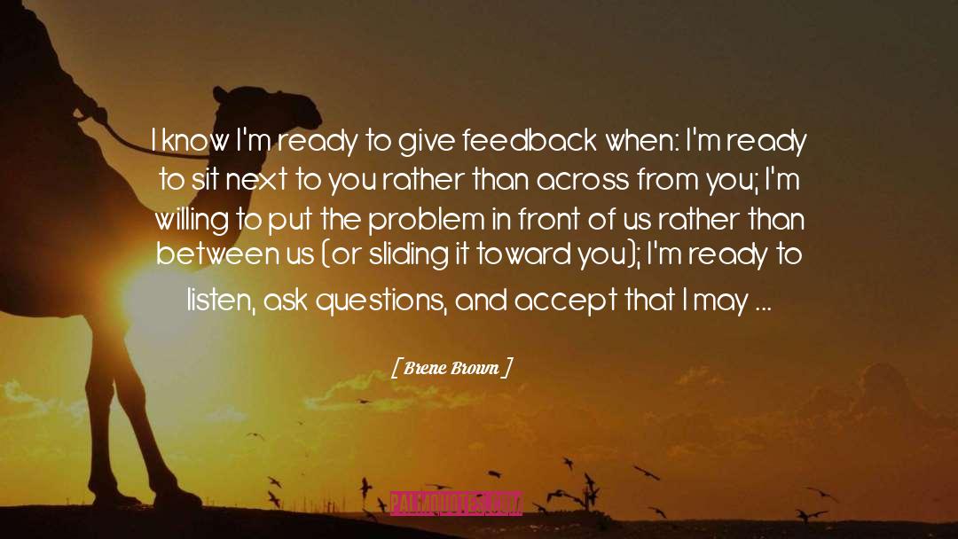 Resolving quotes by Brene Brown