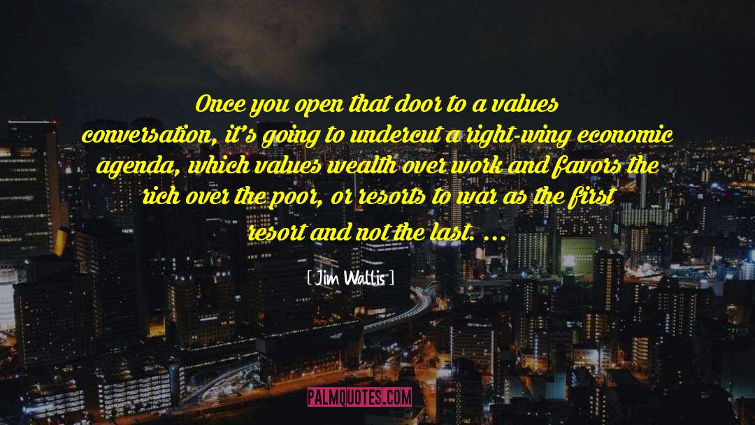 Resorts quotes by Jim Wallis