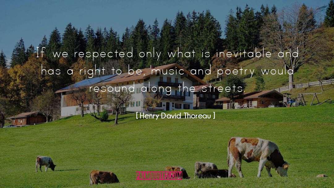 Resound quotes by Henry David Thoreau