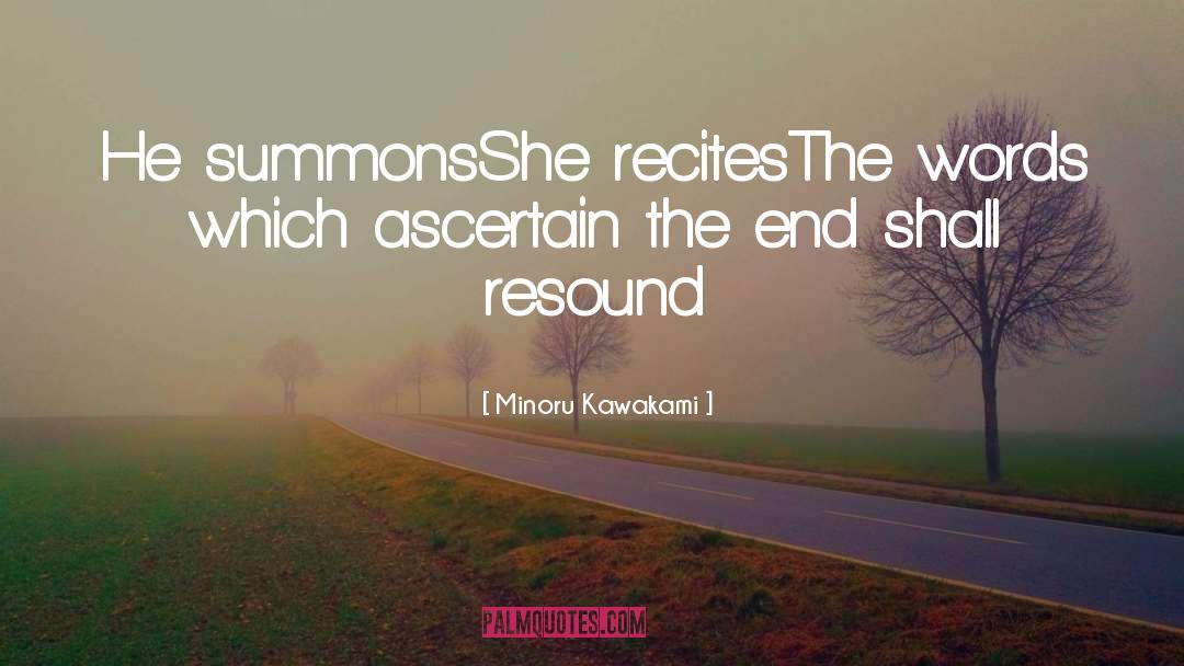 Resound quotes by Minoru Kawakami