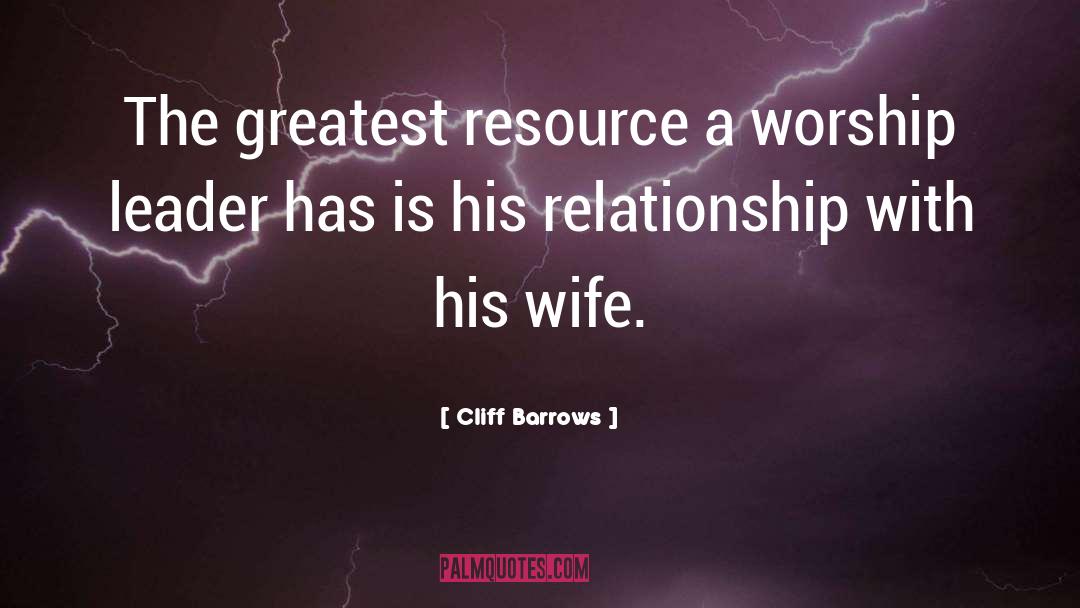 Resource Allocation quotes by Cliff Barrows