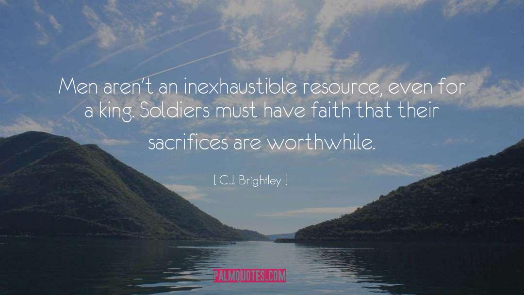 Resource quotes by C.J. Brightley