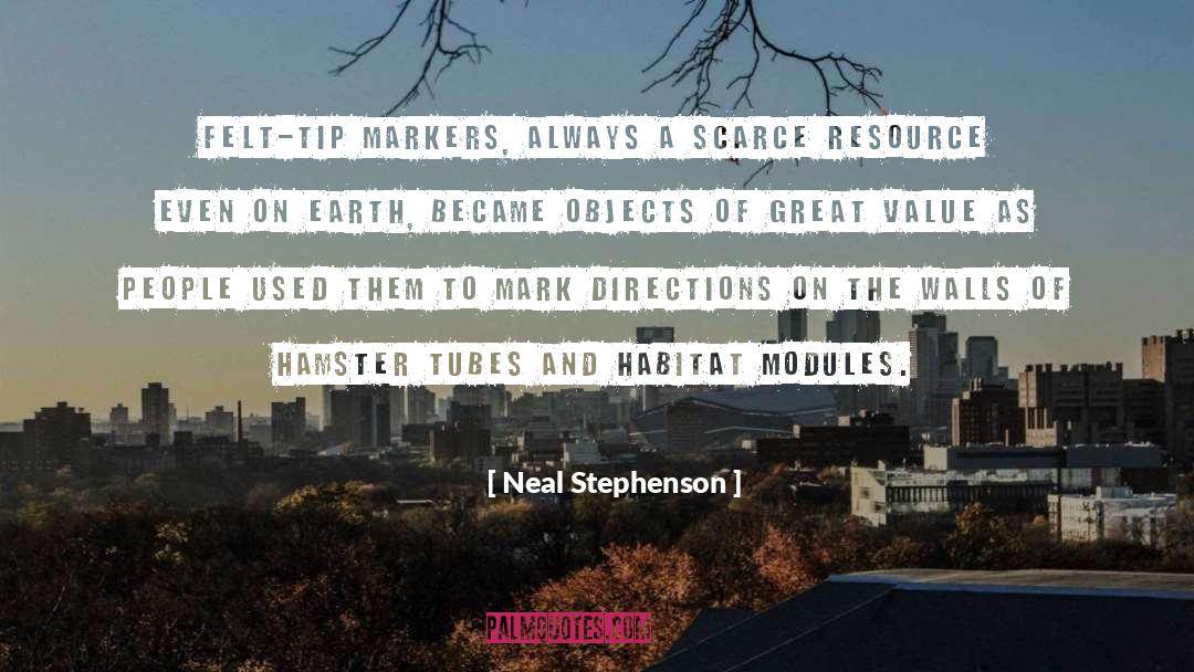 Resource quotes by Neal Stephenson