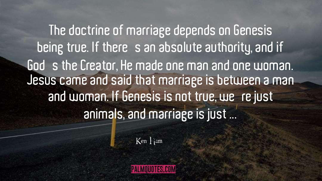 Respect Between Man And Woman quotes by Ken Ham