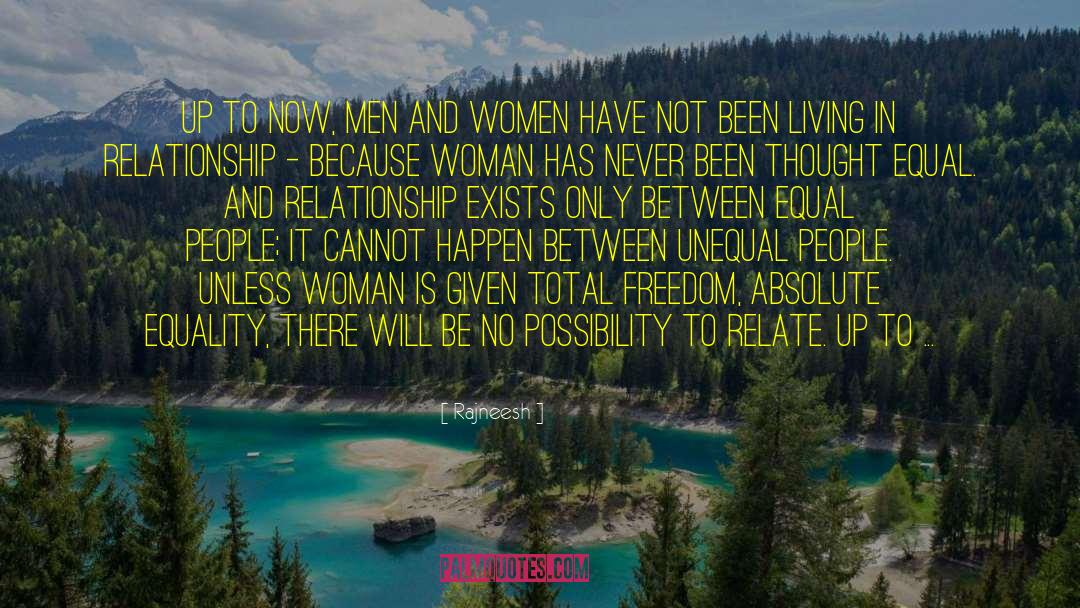 Respect Between Man And Woman quotes by Rajneesh