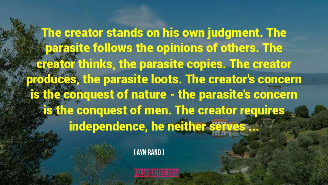 Respect For Nature quotes by Ayn Rand