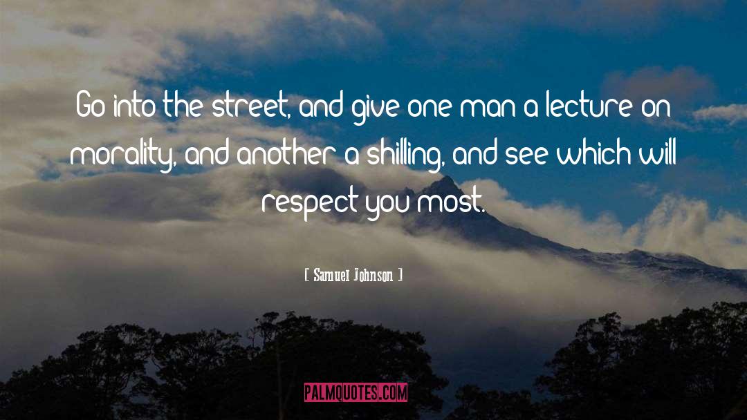 Respect Men quotes by Samuel Johnson