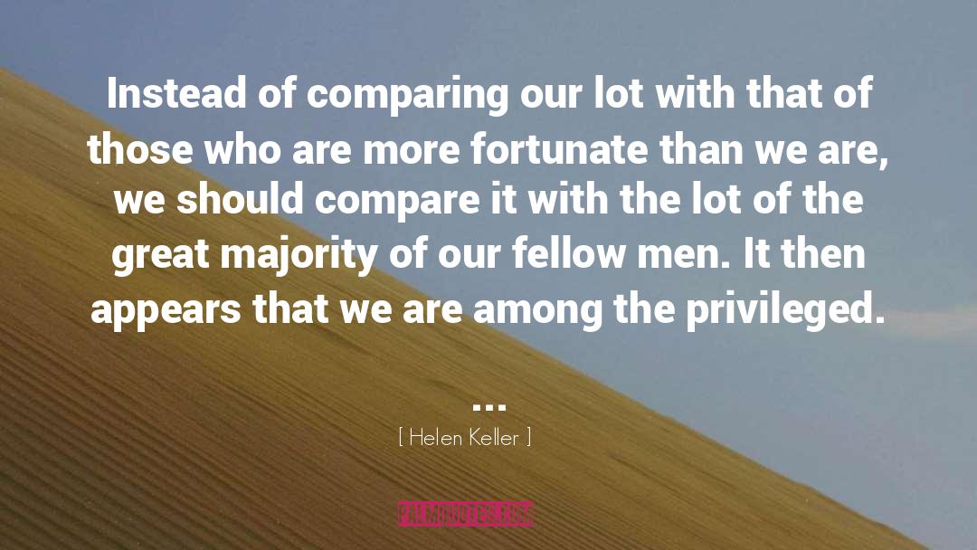Respect Men quotes by Helen Keller