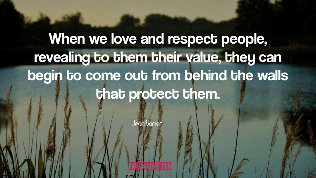 Respect People quotes by Jean Vanier