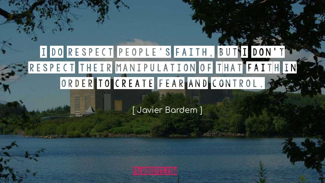 Respect People quotes by Javier Bardem